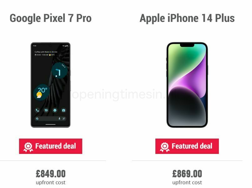 Carphone Warehouse Offers from 20 April