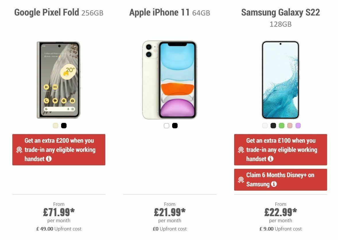 Carphone Warehouse Offers from 28 August