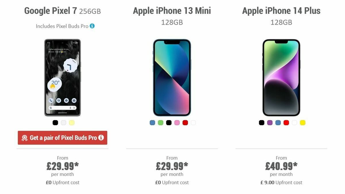 Carphone Warehouse Offers from 28 August