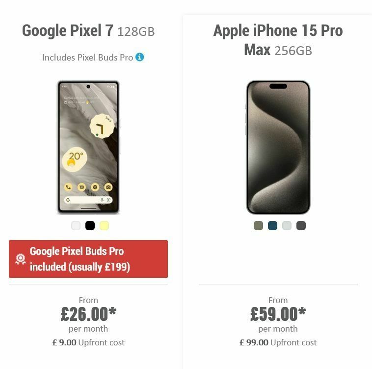 Carphone Warehouse Offers from 29 November