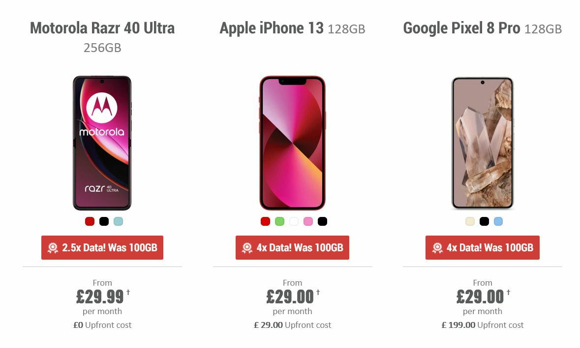 Carphone Warehouse Offers from 25 December