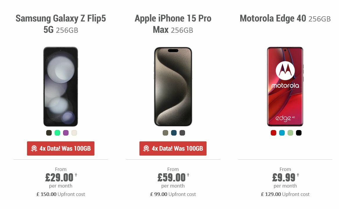 Carphone Warehouse Offers from 25 December