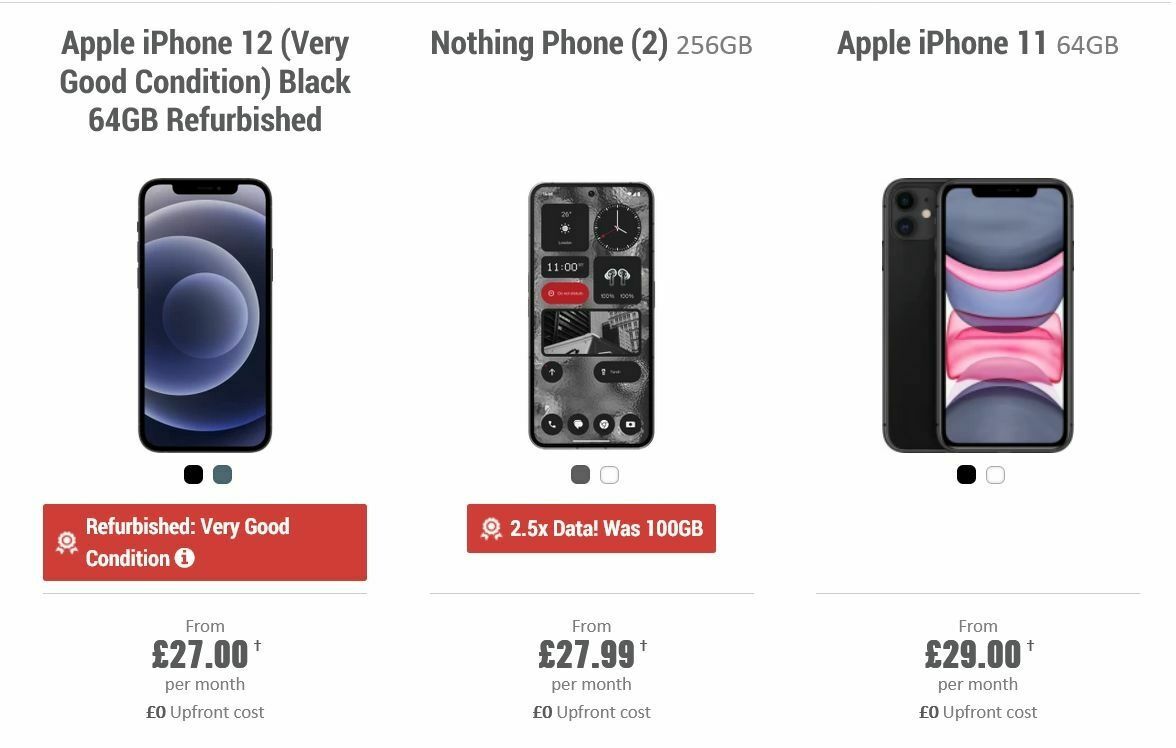 Carphone Warehouse Offers from 28 January