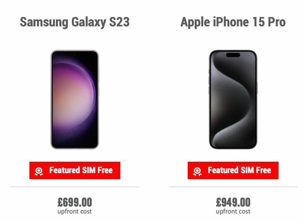 Carphone Warehouse Offers from 21 March