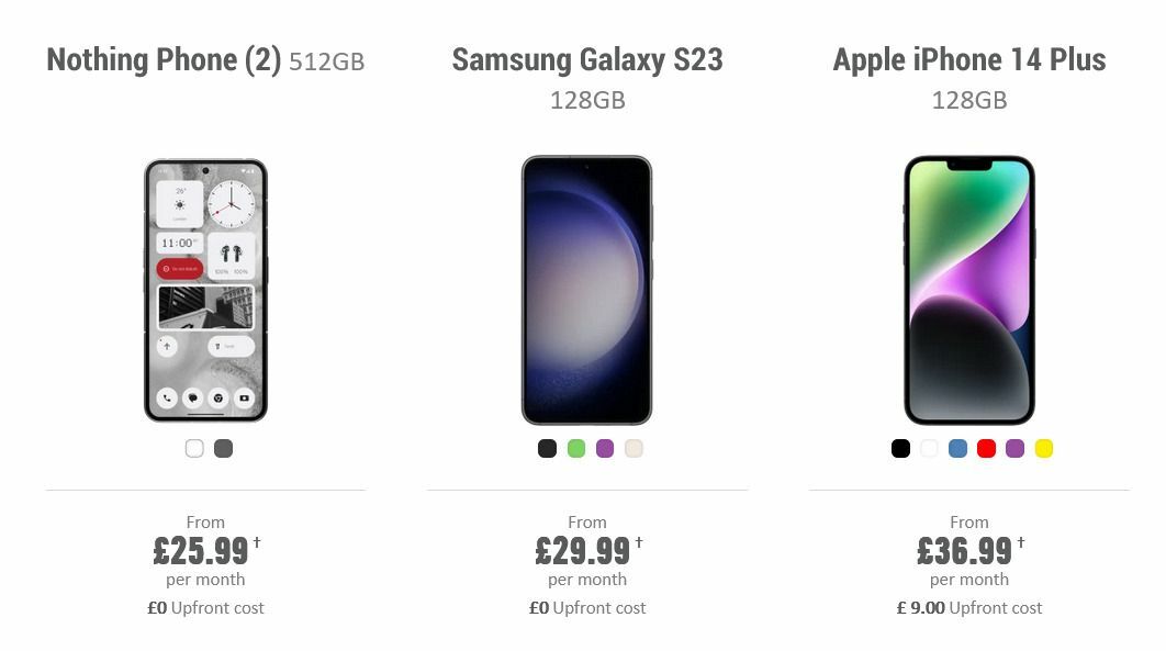 Carphone Warehouse Offers from 23 April