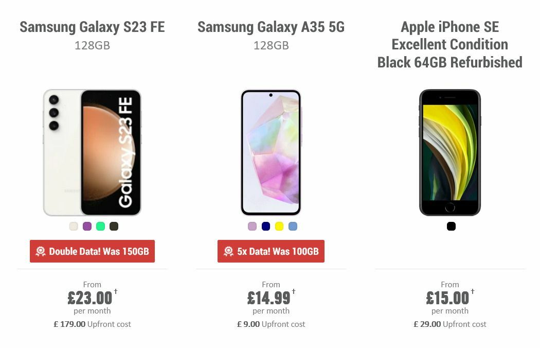 Carphone Warehouse Offers from 17 August