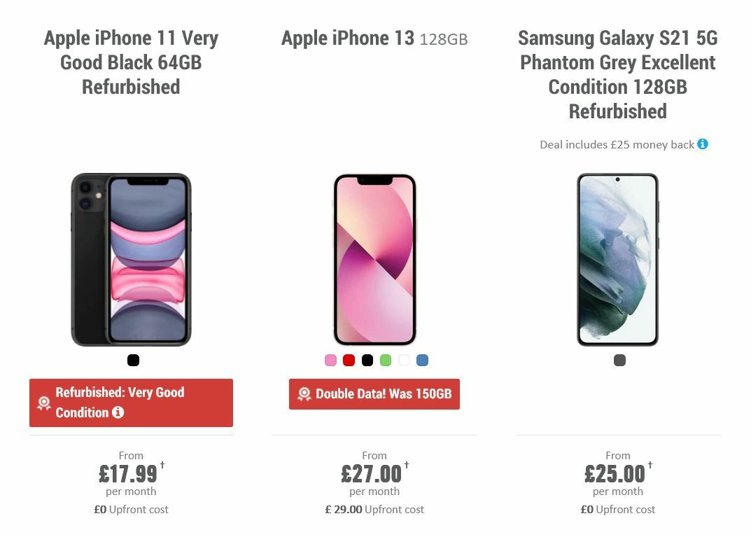 Carphone Warehouse Offers from 17 August