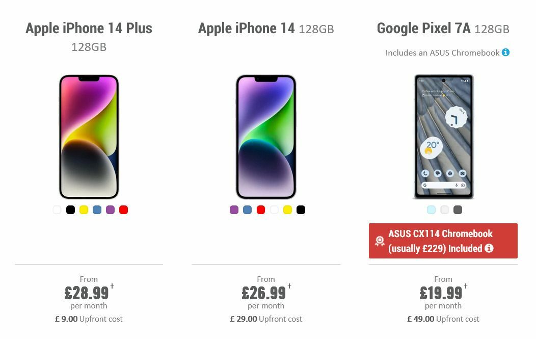 Carphone Warehouse Offers from 17 August