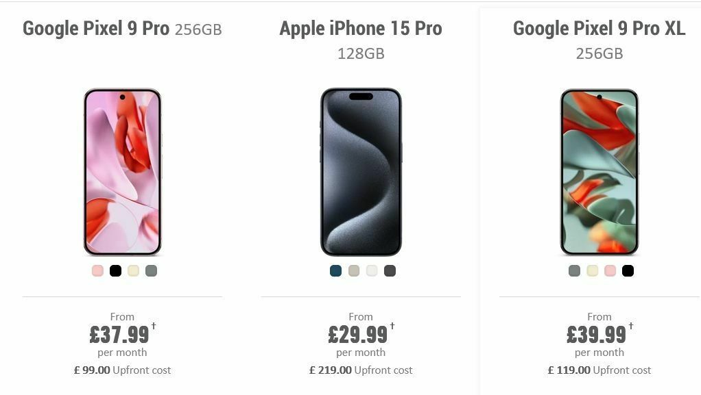 Carphone Warehouse Offers from 19 September