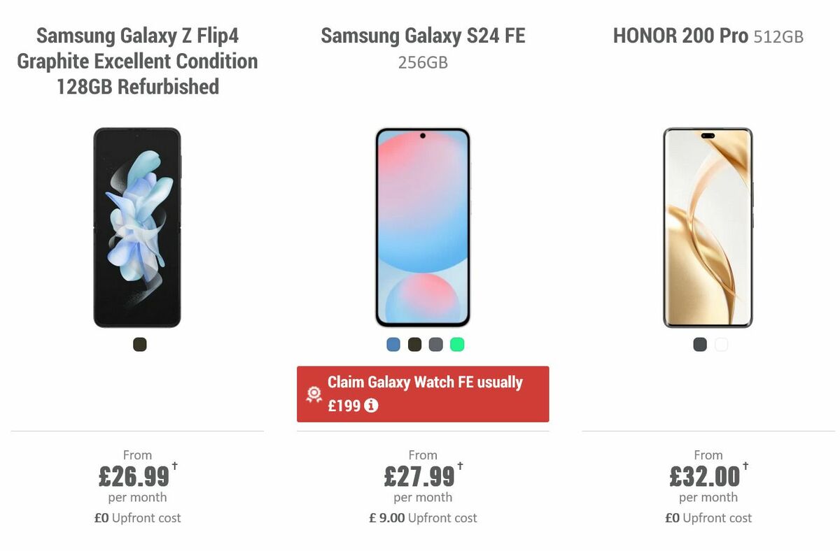 Carphone Warehouse Offers from 19 October