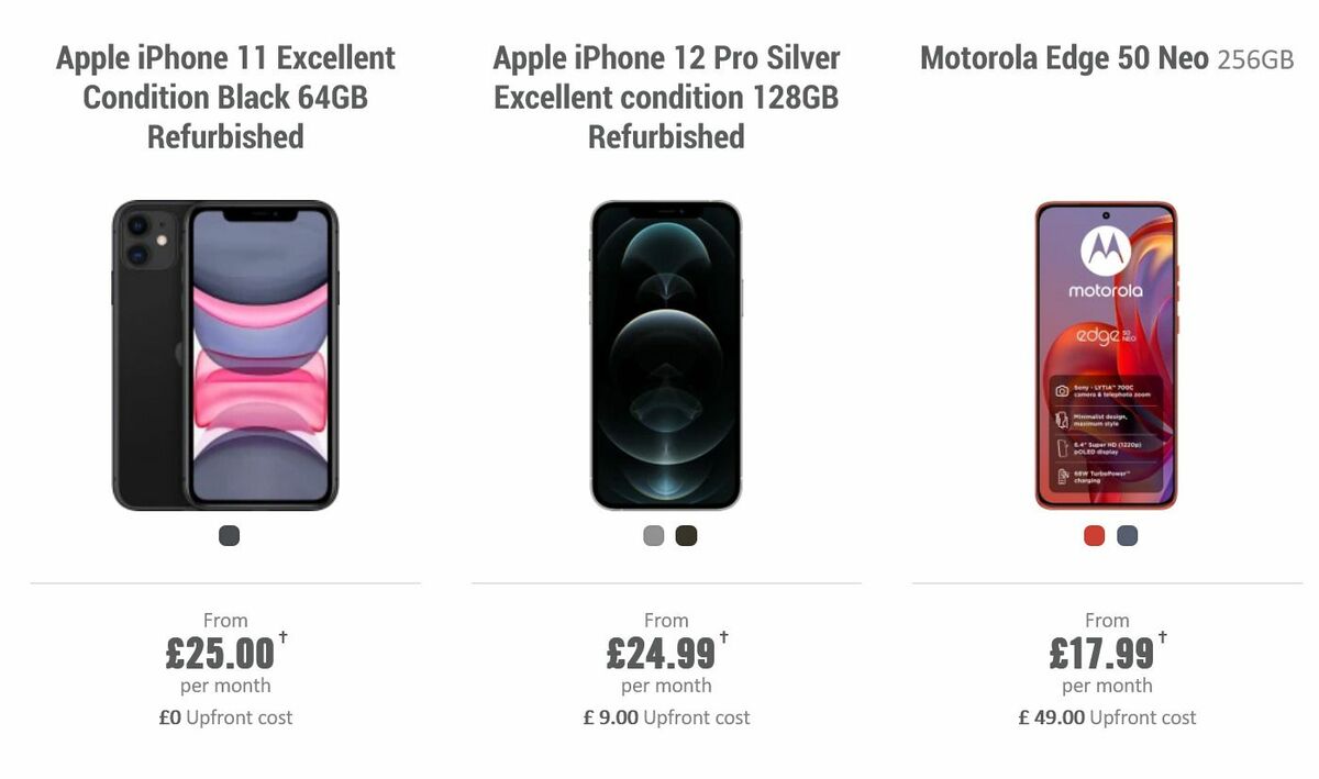 Carphone Warehouse Offers from 19 October