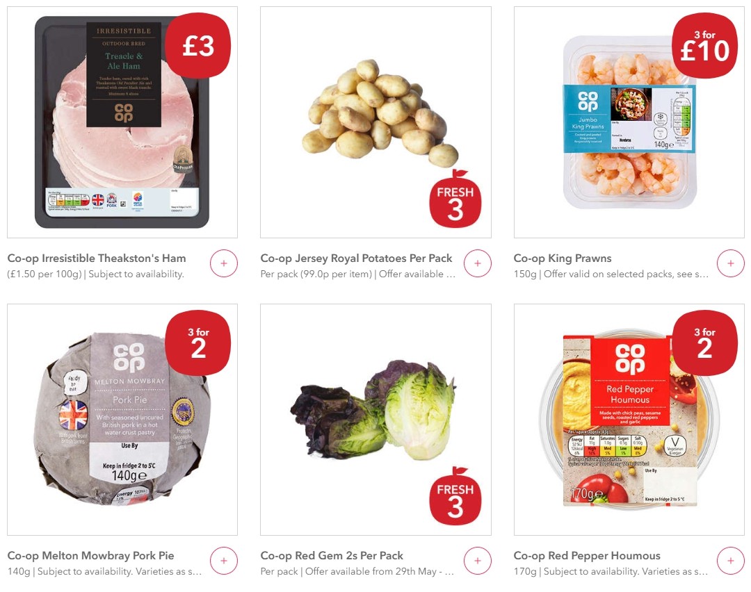 Co-op Food Offers from 7 June