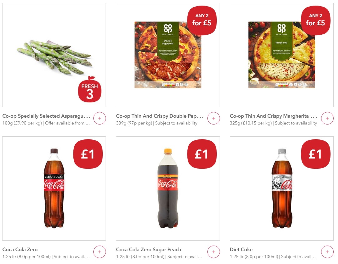 Co-op Food Offers from 7 June