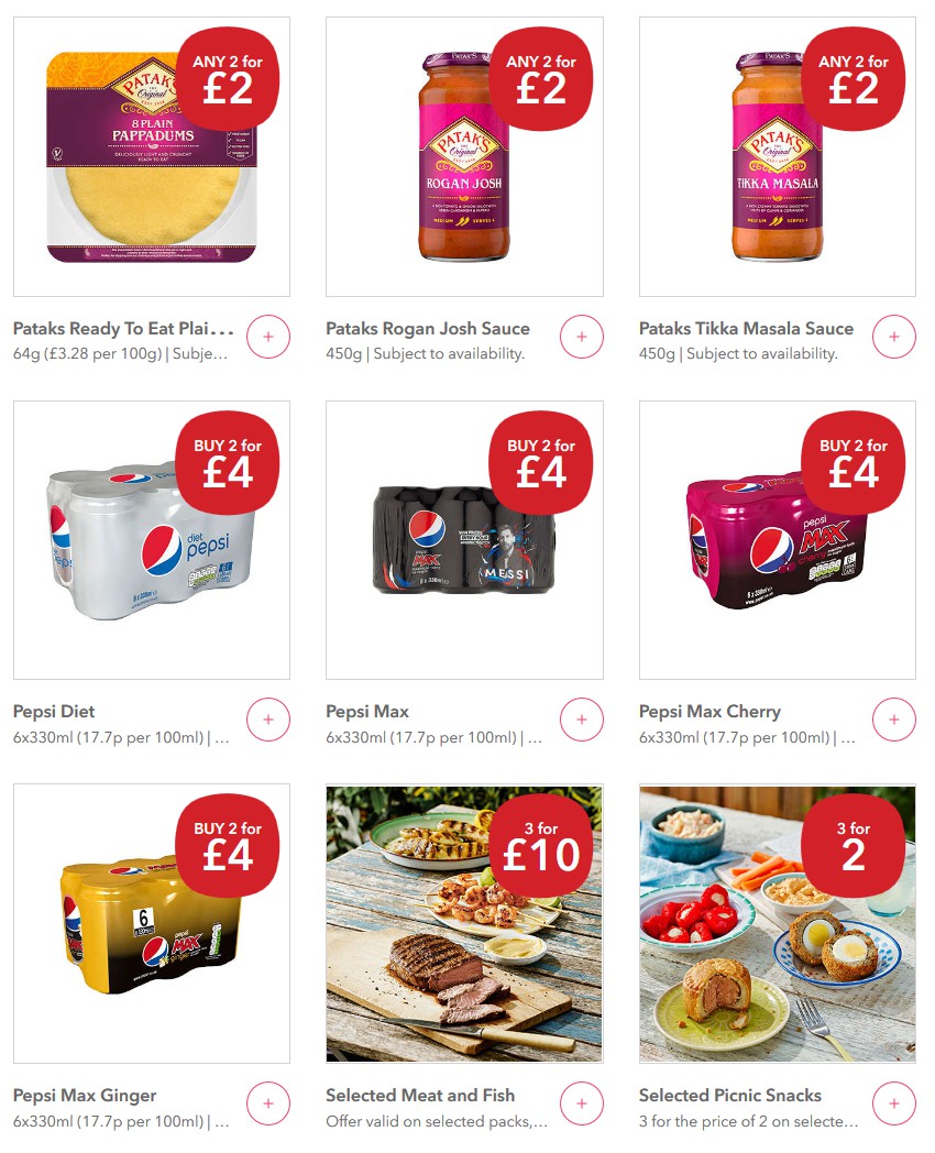 Co-op Food Offers from 22 June