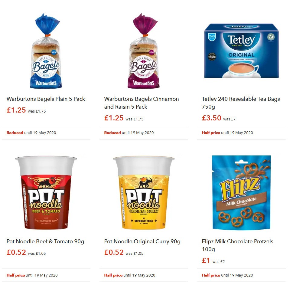 Co-op Food Offers from 8 May