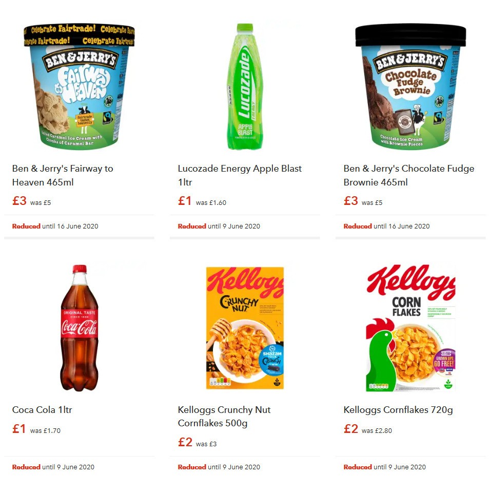 Co-op Food Offers from 6 June