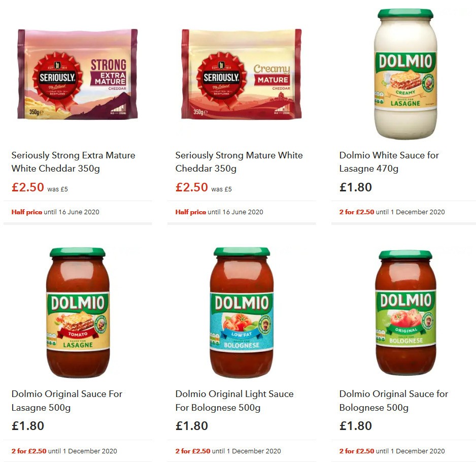 Co-op Food Offers from 6 June