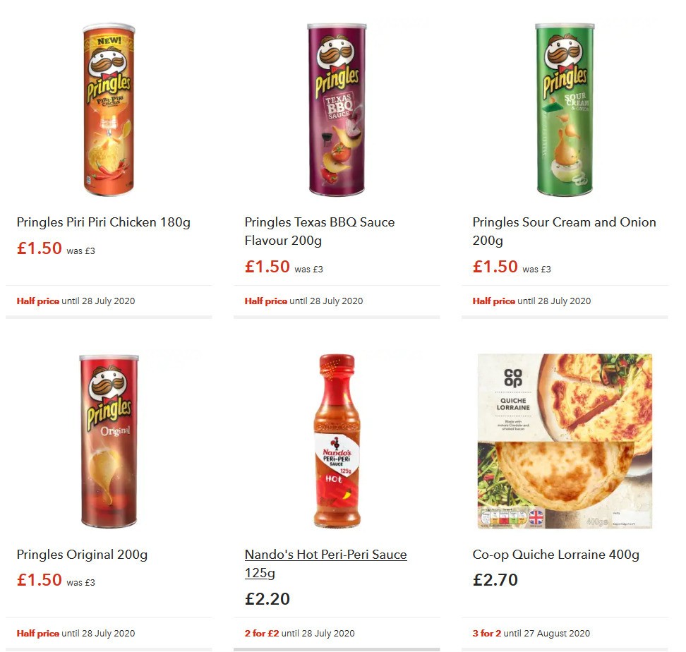 Co-op Food Offers from 20 June