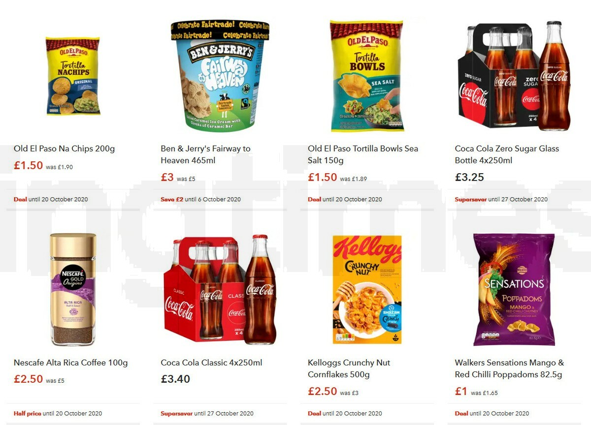 Co-op Food Offers from 7 October