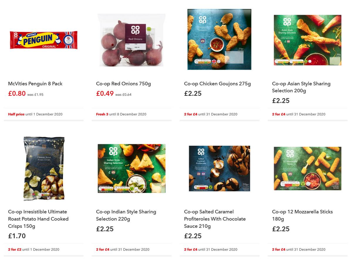 Co-op Food Offers from 18 November