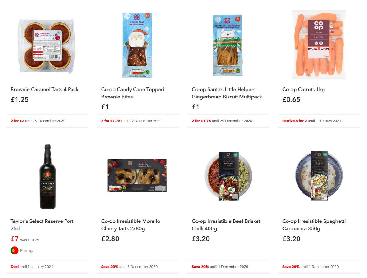 Co-op Food Offers from 18 November