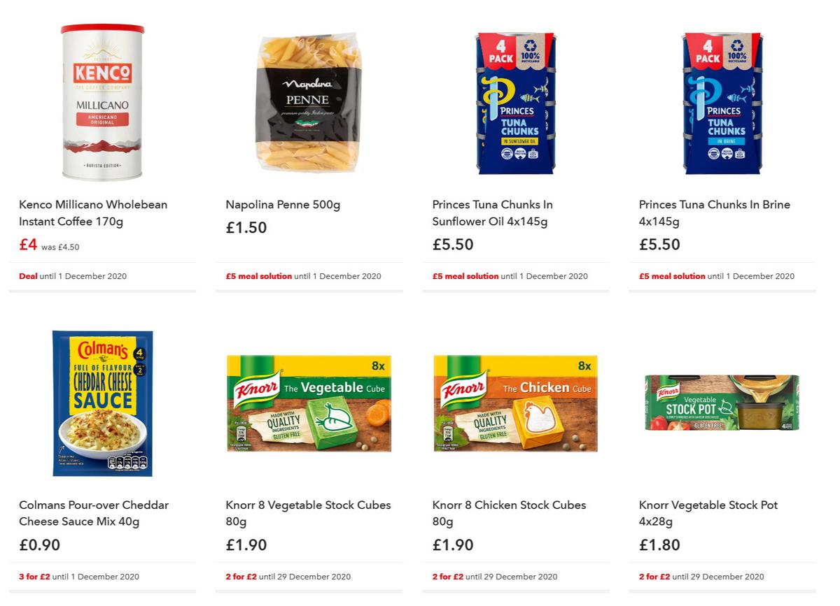 Co-op Food Offers from 18 November