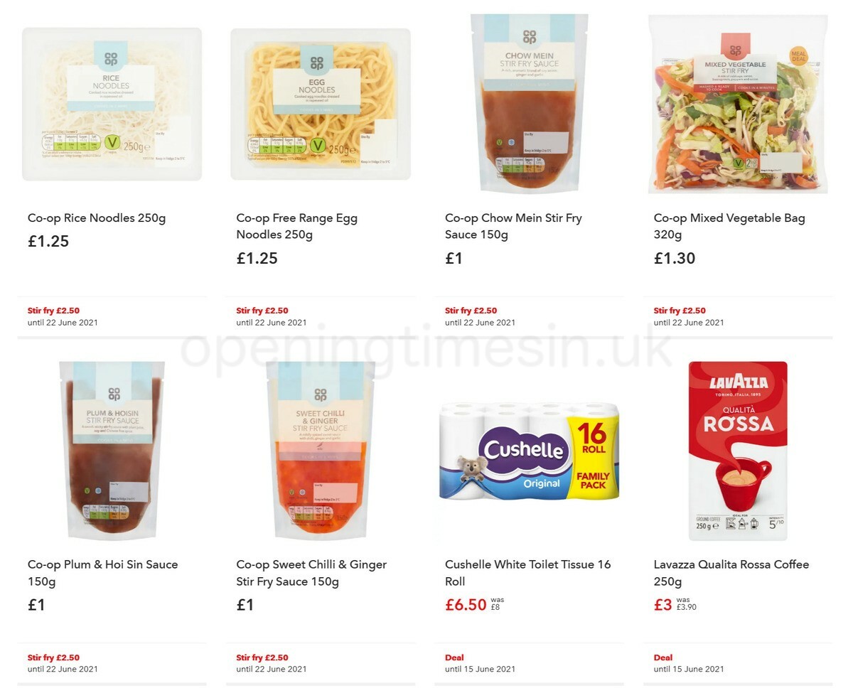 Co-op Food Offers from 2 June