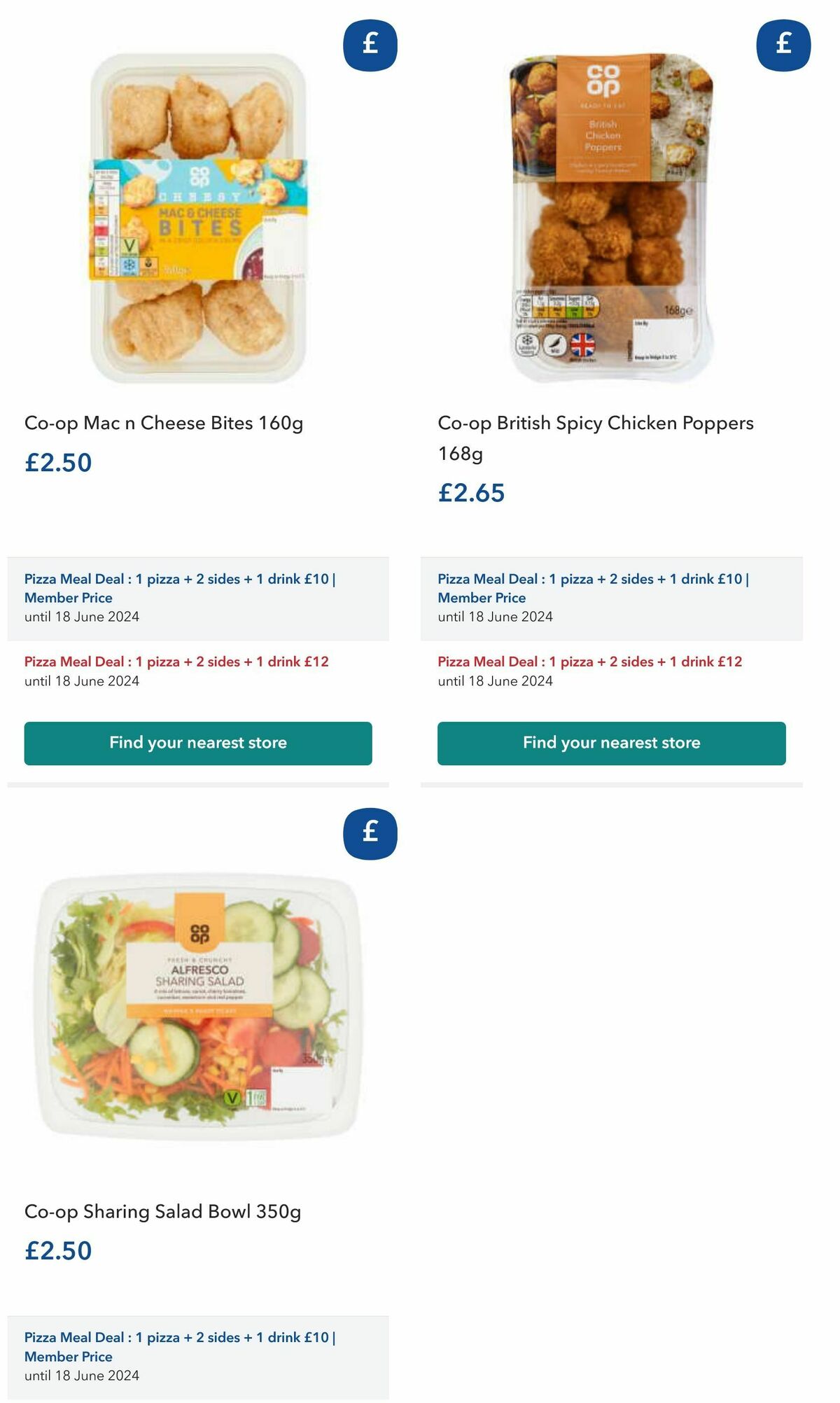 Co-op Food Offers from 27 May