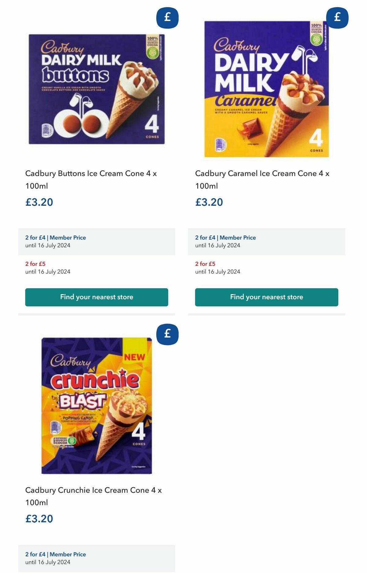 Co-op Food Offers from 27 May