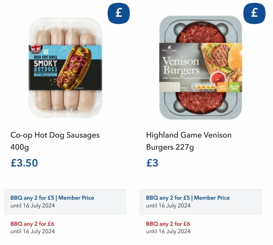 Co-op Food Offers from 19 June