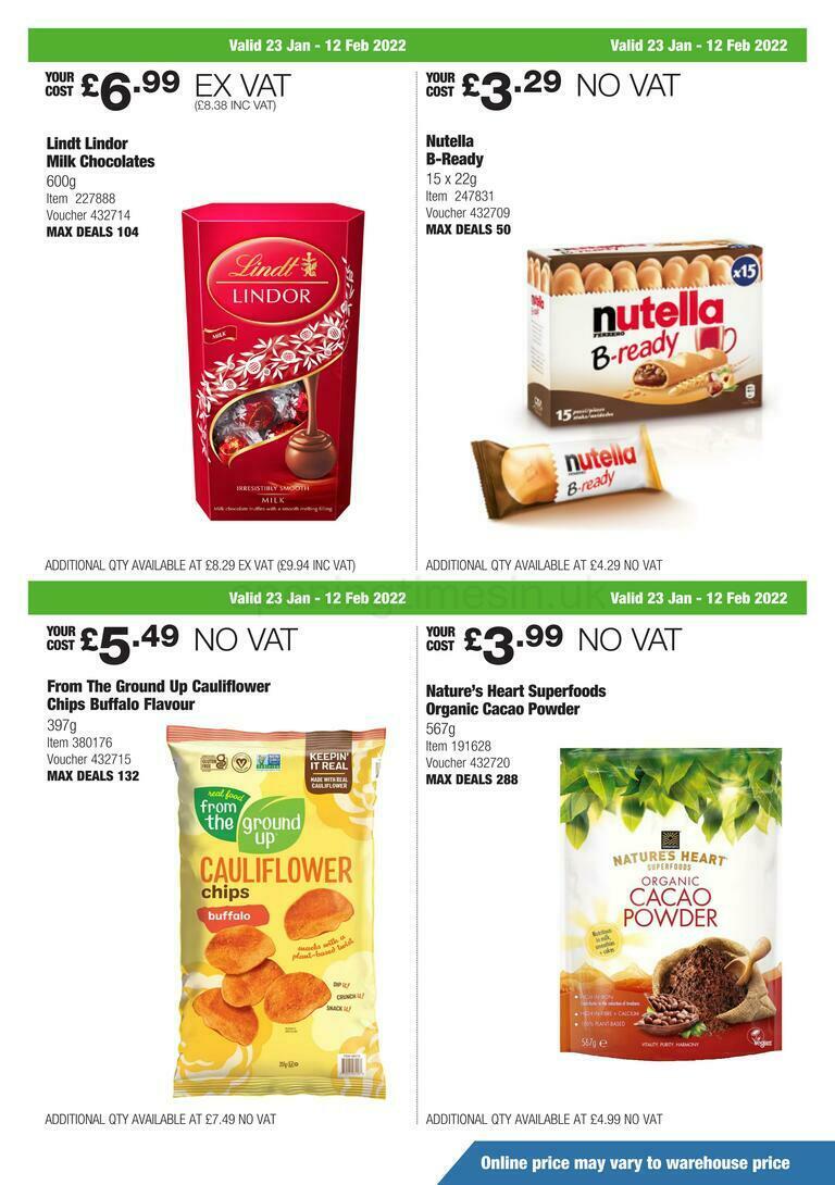 Costco Offers from 23 January