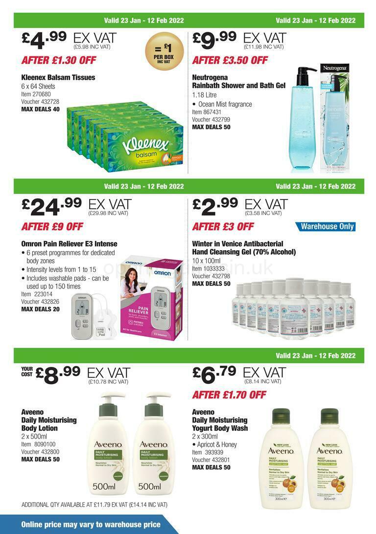 Costco Offers from 23 January