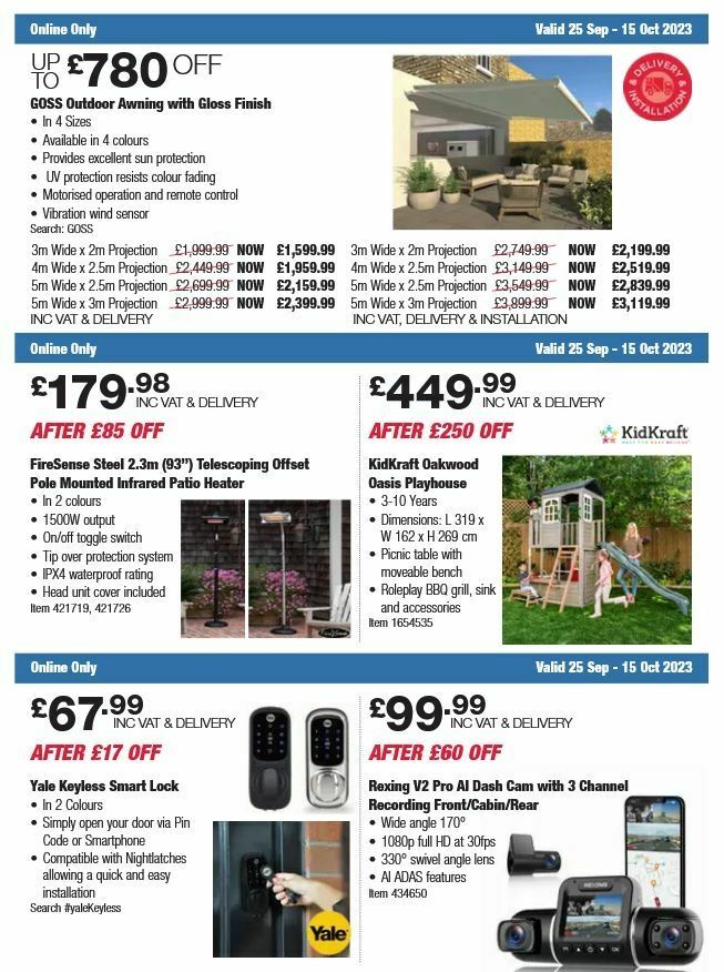 Costco Offers from 25 September