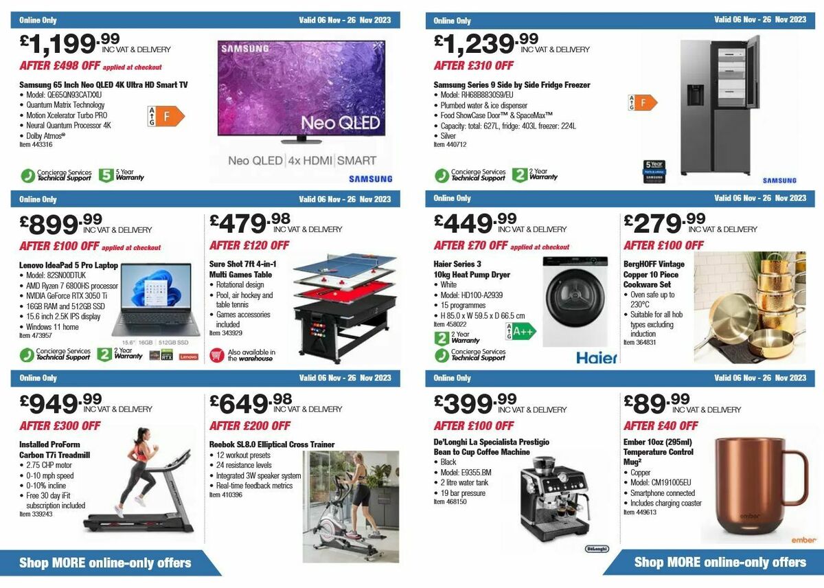 Costco Offers from 6 November