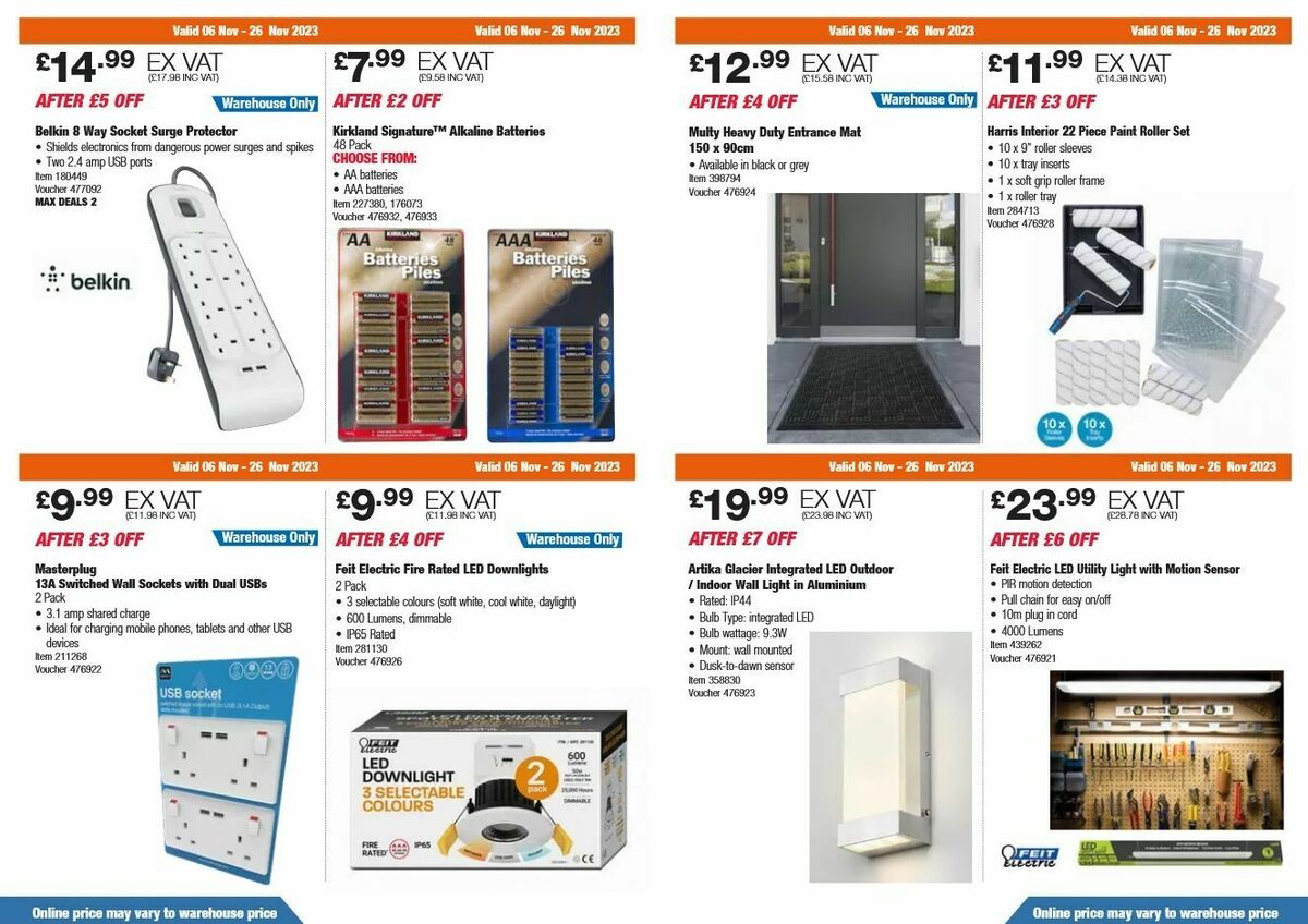 Costco Offers from 6 November