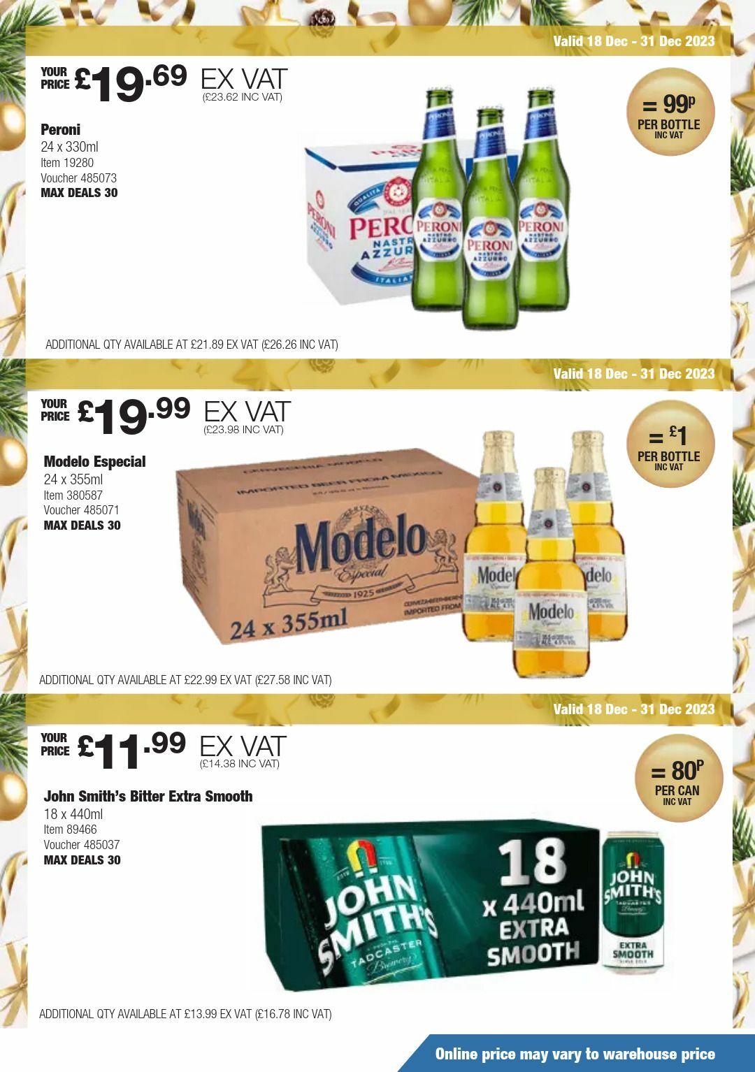 Costco Offers from 18 December