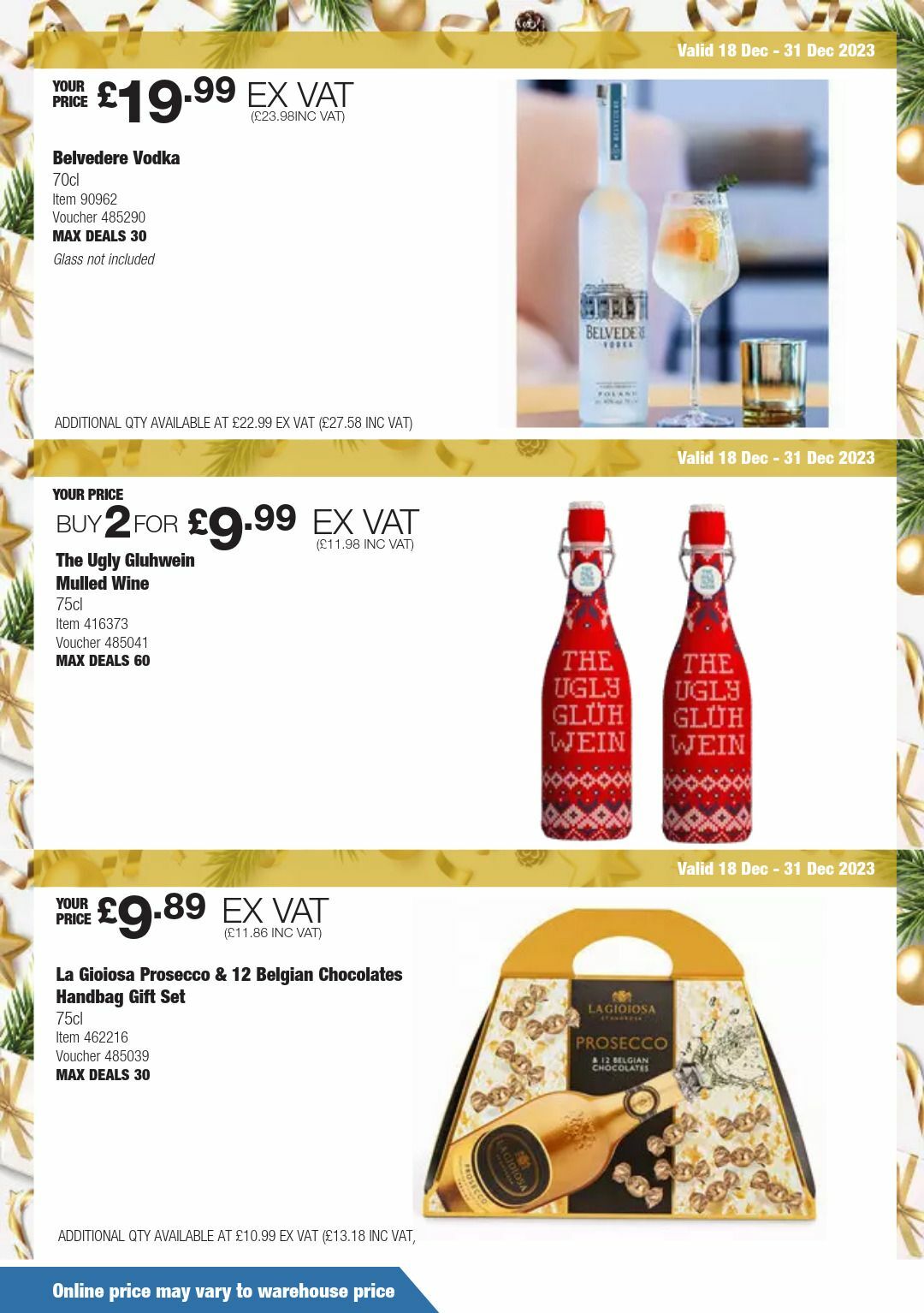 Costco Offers from 18 December