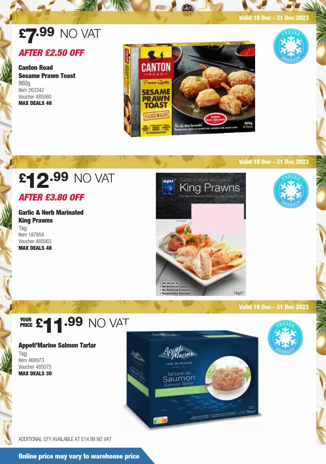 Costco Offers from 18 December