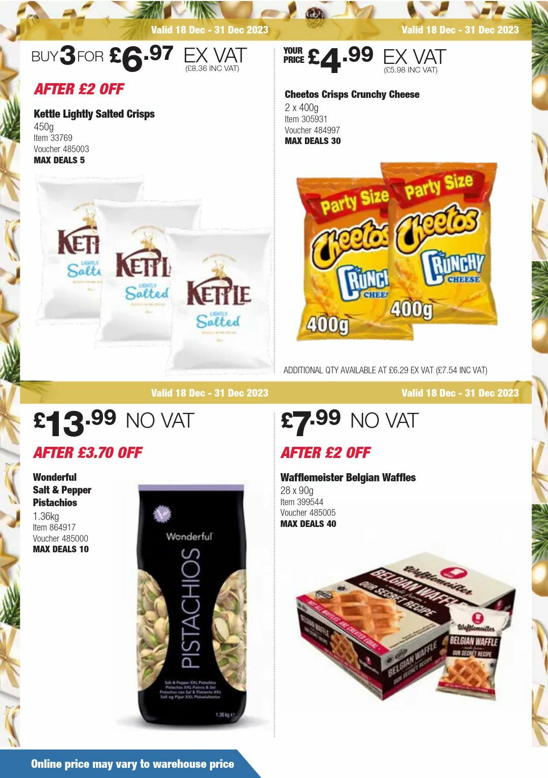 Costco Offers from 18 December