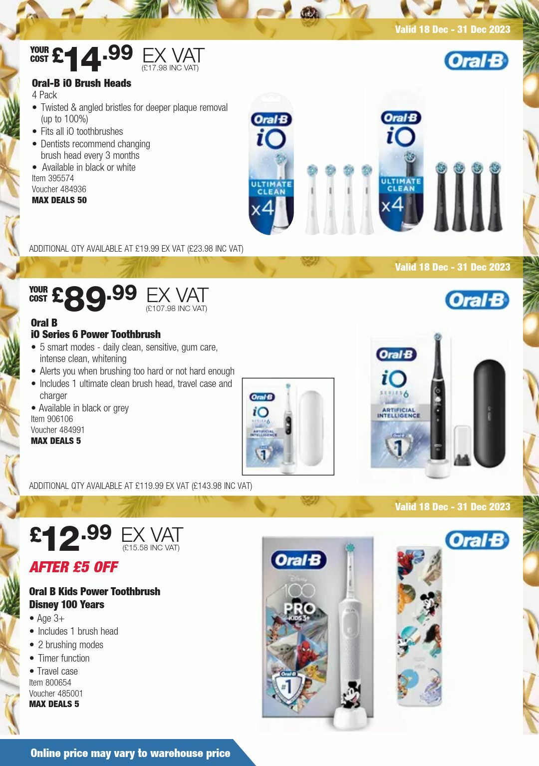 Costco Scotland & Wales Offers from 18 December