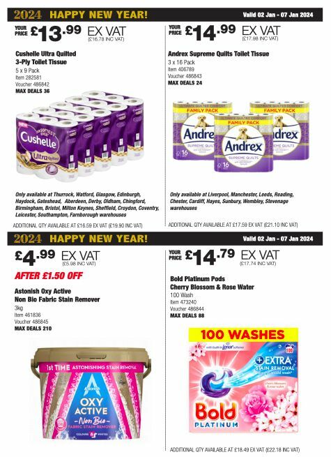 Costco Offers from 2 January