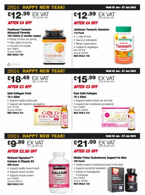 Costco Offers from 2 January