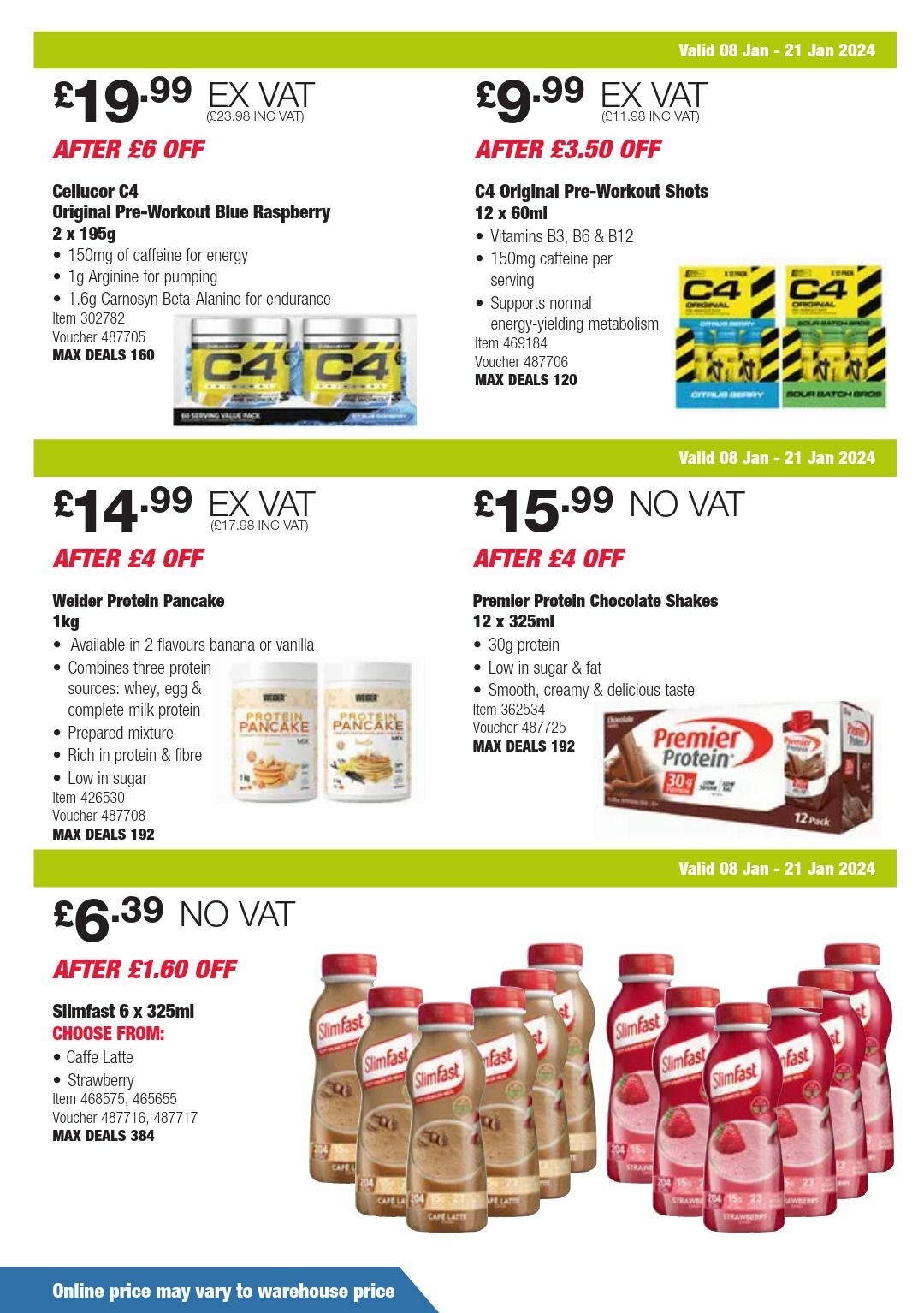 Costco Offers from 8 January