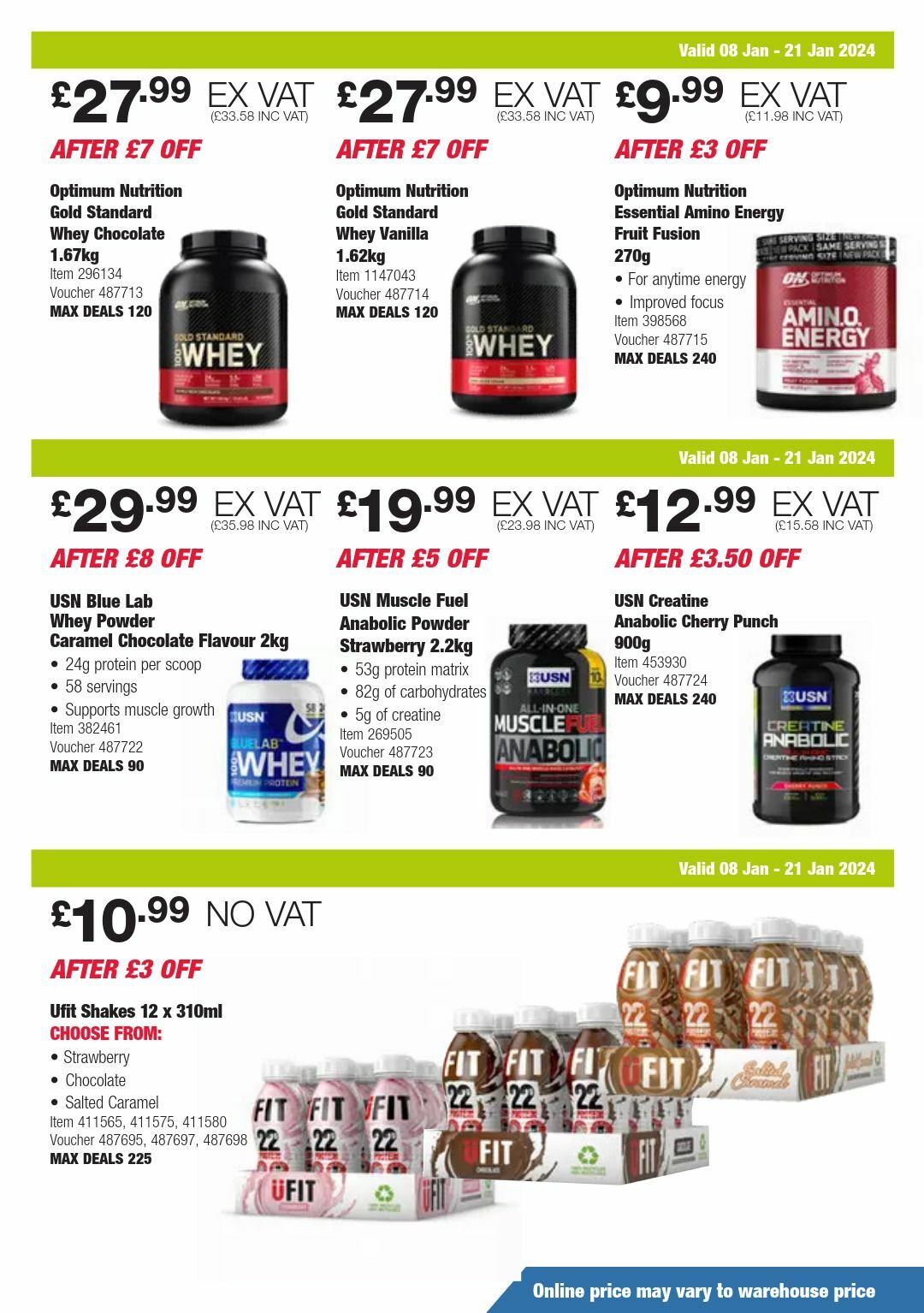 Costco Offers from 8 January