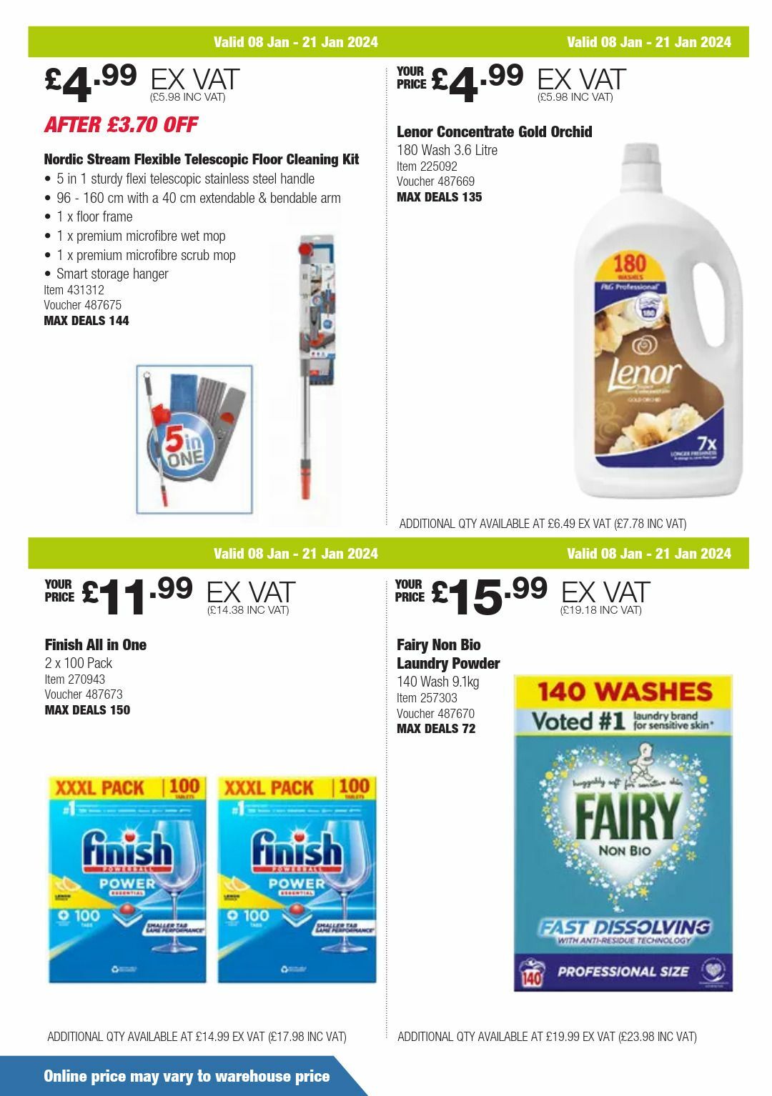 Costco Offers from 8 January