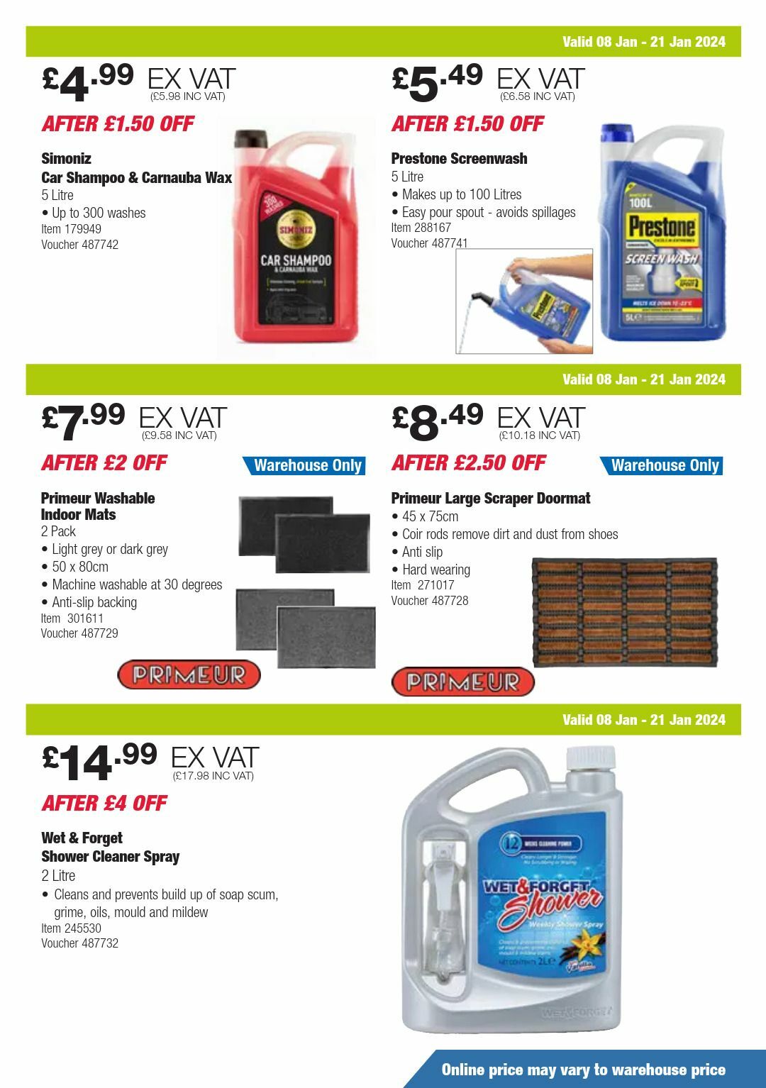 Costco Offers from 8 January