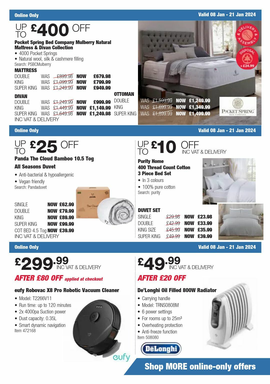 Costco Offers from 8 January