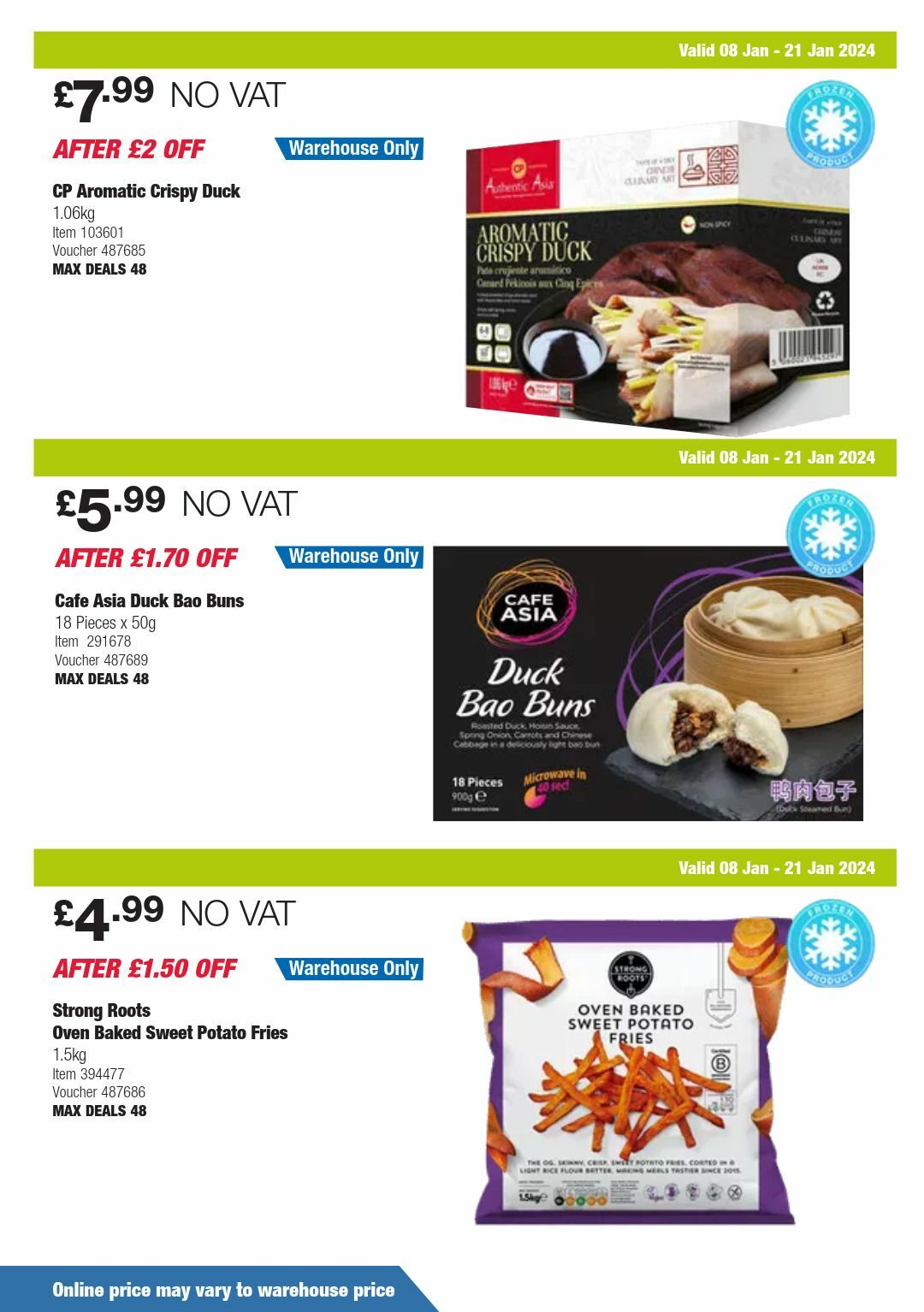 Costco Offers from 8 January