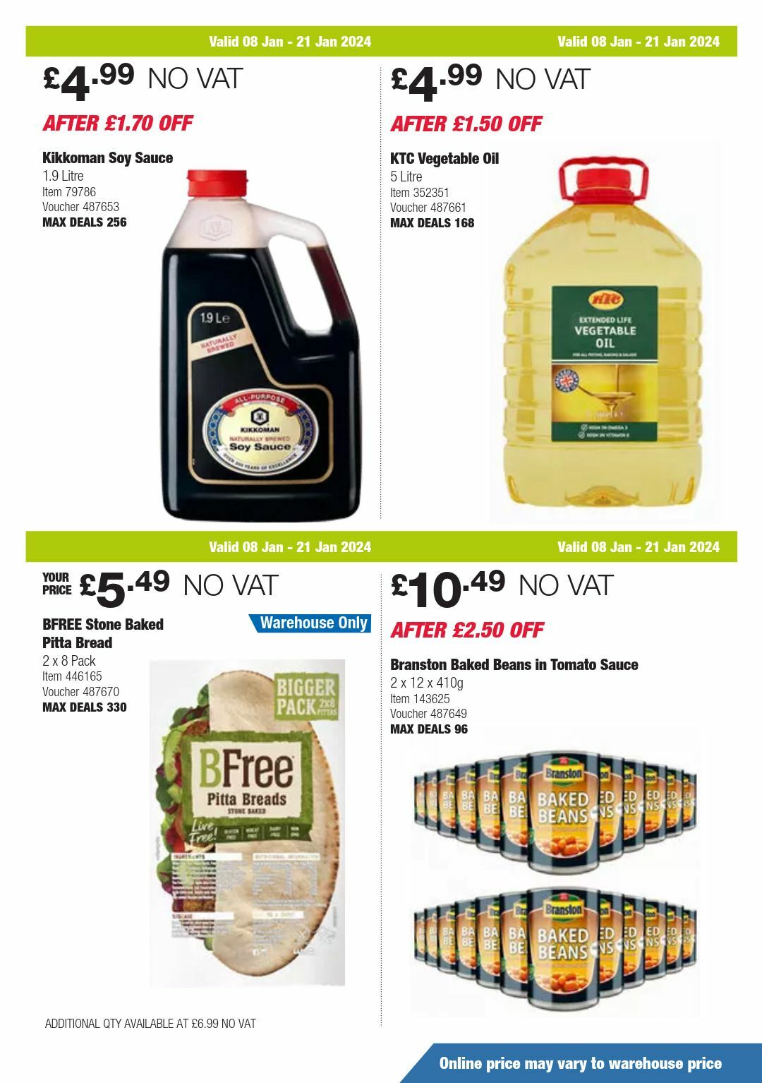 Costco Offers from 8 January