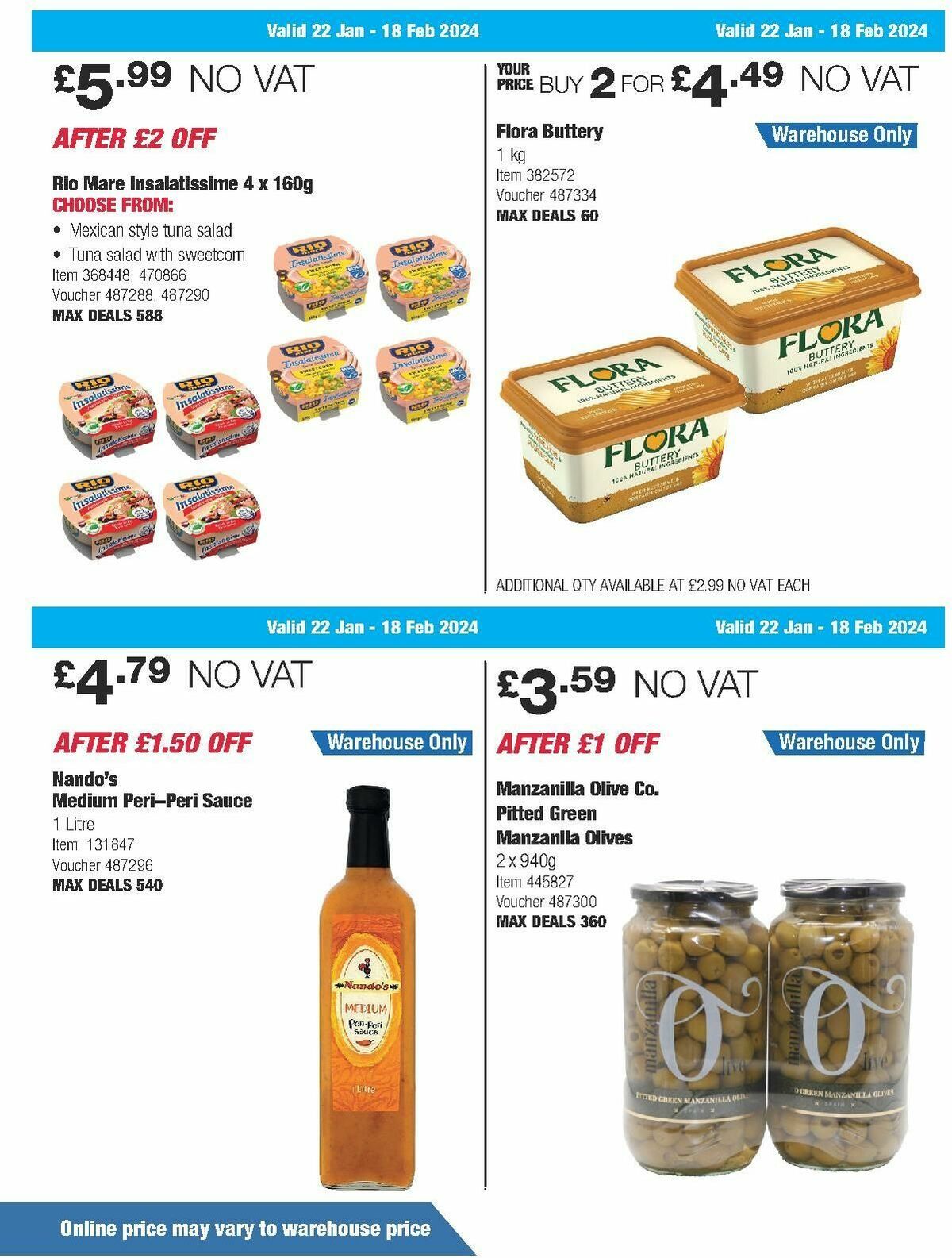 Costco Offers from 22 January